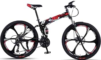 【新品】24インチ 30段変速 折りたたみ式 MTB 黒赤 新品】24インチ 30段変速 折りたたみ式 MTB 黒赤 Amazon.co.jp